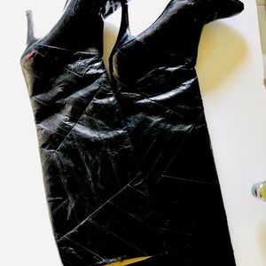 Eel skin boots size 7